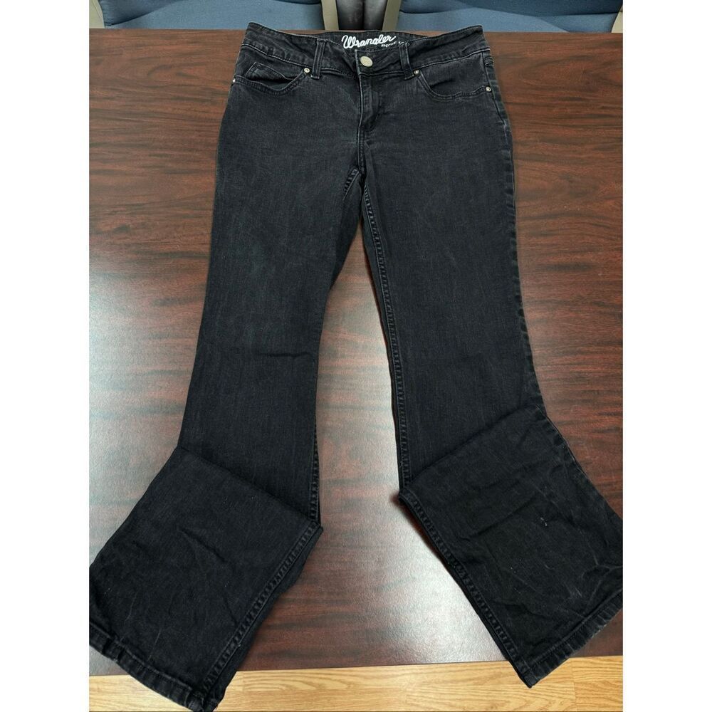 Wrangler Black Boot Cut Jeans Size 9/10x32